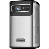 Egecen Everest PJ-DLP21, 180 LED Lümen, 4K Destekli, 1xtype-C, 1xhdmı, 1xusb, Wifi, Bluetooth, 30.000 Saat LED Ömrü, 2X5W Speaker, 8000MAH Batarya, Taşınabilir, Android 9.0, 4K Projeksiyon Cihazı - 0 - Siyah