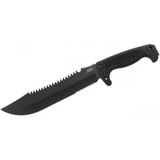 EGECEN Sog F03T Kamp Tırtıklı Testereli Outdoor / Bıçak 39 cm - Kauçuk Saplı