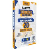 Egecen Tasarı Yayınları Kpss Matematik Dev Kadro Türkiye Karması 20 Deneme - 1 Adet