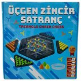 Egecen Üçgen Zincir Satranç - 1 Adet