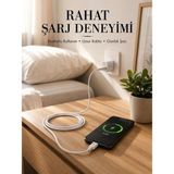 Egecen Usb-A To Type-C Şarj Kablosu 2 Metre Uzun Kablo - EC001Z-560GU9 - Renkli