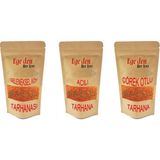 Ege'den Her Yere Nazilli Ev Tarhanası 500 Gr, Acılı Tarhana 500 gr ve Çörek Otlu Tarhana 500 gr - 1,5 kg