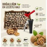 Ege'den Her Yere Yerli Ata Tohumu Topak Cinsi Yağlı Kabuklu Ceviz (Ceviz Kıracağı Hediyeli) - 1 kg