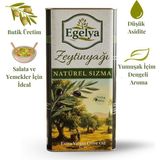Egelya Natürel Sızma Zeytinyağı 5 L Teneke | Düşük Asidite, Yumuşak İçim, Dengeli Lezzet, Butik Üretim - 5 lt