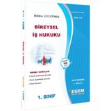 Egem Eğitim Yayınları 1. Sınıf 1. Yarıyıl Bireysel İş Hukuku Konu Anlatımlı Soru Bankası - Kod 175