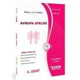 Egem Eğitim Yayınları 4. Sınıf 7. Yarıyıl Avrupa Birliği K.a Güz Dönemi