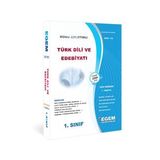 Egem Eğitim Yayınları AÖF 1. Sınıf Türk Dili ve Edebiyatı Güz Dönemi 1. Yarıyıl Konu Anlatımlı Soru Bankası (Çok Renkli)