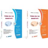 Egem Eğitim Yayınları AÖF 1. ve 2. Sınıf 2. ve 4. Dönem Bahar Dönemi Türk Dili ve Edebiyatı Konu Anlatımlı Soru Bankası