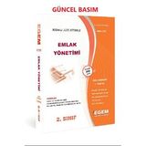 Egem Eğitim Yayınları AÖF 2. Sınıf Emlak Yönetimi Güz Dönemi 3. Yarıyıl Konu Anlatımlı Soru Bankası (Çok Renkli)