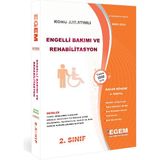 Egem Eğitim Yayınları AÖF 2. Sınıf Engelli Bakım ve Rehabilitasyon Bahar Dönemi Konu Anlatımlı Soru Bankası