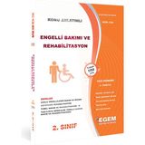 Egem Eğitim Yayınları AÖF 2. Sınıf Engelli Bakımı ve Rehabilitasyonu Güz Dönemi Konu Anlatımlı Soru Bankası