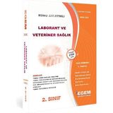 Egem Eğitim Yayınları AÖF 2. Sınıf Laborant & veteriner Sağlık Konu Anlatımlı Soru Bankası-Güz Dönemi(3. Yarıyıl)