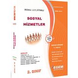 Egem Eğitim Yayınları AÖF 2. Sınıf Sosyal Hizmetler Bahar Dönemi Konu Anlatımlı Soru Bankası