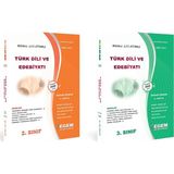 Egem Eğitim Yayınları AÖF 2. ve 3. Sınıf 4. ve 6. Dönem Bahar Dönemi Türk Dili ve Edebiyatı Konu Anlatımlı Soru Bankası