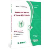 Egem Eğitim Yayınları Aöf 3. Sınıf Karşılaştırmalı Siyasal Sistemler Güz Dönemi Konu Anlatımlı Soru Bankası