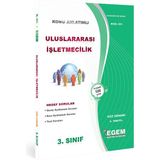 Egem Eğitim Yayınları Aöf 3. Sınıf Uluslararası Işletmecilik Güz Dönemi Konu Anlatımlı Soru Bankası