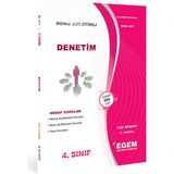 Egem Eğitim Yayınları Aöf 4. Sınıf Denetim Güz Dönemi Konu Anlatımlı Soru Bankası