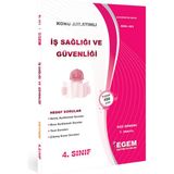 Egem Eğitim Yayınları AÖF 4. Sınıf İş Sağlığı ve Güvenliği Güz - Bahar Dönemi Ortak Konu Anlatımlı Soru Bankası