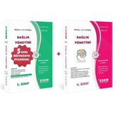Egem Eğitim Yayınları AÖF Açık Öğetim Sağlık Yönetimi 3 ve 4. Sınıf 6 ile 8 Dönem (Bahar) Konu Anlatımlı Soru Bankası