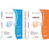 Egem Eğitim Yayınları AÖF Adalet 1 ve 2. Sınıf 1 ve 3. Dönem Konu Anlatımlı Çözümlü Soru Bankası Güz