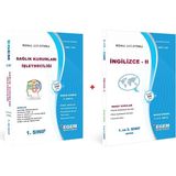 Egem Eğitim Yayınları AÖF Sağlık Kurumları İşletmeciliği 1. Sınıf 2. Dönem (Bahar) Konu Anlatımlı Soru Bankası Set (Ciltli)