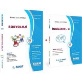 Egem Eğitim Yayınları AÖF Sosyoloji 1. Sınıf 2. Dönem (Bahar) Konu Anlatımlı Soru Bankası Set (Ciltli)