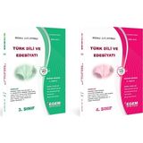 Egem Eğitim Yayınları AÖF Türk Dili ve Edebiyatı 3. ve 4. Sınıf 6. ve 8. Dönem Bahar Dönemi Konu Anlatımlı Soru Bankası