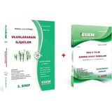 Egem Eğitim Yayınları AÖF Uluslararası İlişkiler 3. Sınıf 6 Dönem (Bahar) Konu Anlatımlı Soru Bankası +Çıkmış