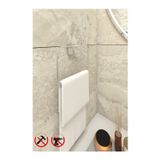 Egem Home Krom Paslanmaz Lux Kare Halka Havluluk Kare Havlu Asacağı