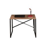 Egem Metal Çalışma Masası 50X90 CEVİZ - Y: 70 cm D: 60 cm G: 90 cm - Atlantik Çam
