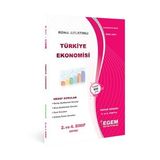 Egem Yayınları AÖF 4. Sınıf Türkiye Ekonomisi Bahar Dönemi 8. Yarıyıl Konu Anlatımlı Soru Bankası (Çok Renkli)