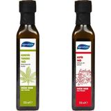 Egenatura 250 ml Kenevir Tohumu YAĞI+250 ml Aspir Yağı Soğuk Sıkım 2 x 250 ml 2'li Avantaj Seti - 125 ml