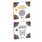 Egenis Mandala Boyama Kitap Seti – Çiçek Bahçesi & Kelebeğin Düşleri (2'li Set)