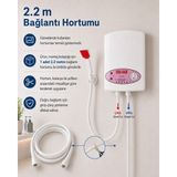 Egesan Ayyıldız 7250W Ani Su Isıtıcı Elektrikli Şofben Duş Setli (Montajsız)