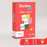 Egev Çocuk Domino Kids Maths & Friends Eğitici Kutu Oyunu +3 Yaş Hafıza Oyun Özellikleri ile - 5*10
