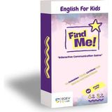 Egev Çocuk Find Me Kutu Oyunu (40 Kart) 4+ Yaş İngilizce Kelime ve İletişim Oyunu - 5*10