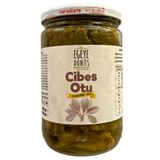 EGEYE DÖNÜŞ Cibes Otu Konserve Meze Salata Cibez Salamura Yemeğe Hazır Ege Otları Cam Kavanoz-660 cc.