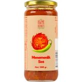 Egeye Dönüş Ev Yapımı Yemek Için Hazır Menemenlik Sos Cam Kavanoz - 500 Gr. (Yaz Domateslerinden ve Biberlerinden Geleneksel Yöntemlerle Üretilmiştir)