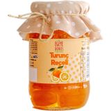 EGEYE DÖNÜŞ Geleneksel Turunç Reçeli Turunç Kabuğu Tatlısı Cam Kavanoz - 450 Gr. (%65-%70 Meyve Oranı)