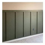 EGGE Home ® Boyanabilir 100x8x6mm Ham Mdf Iskandinav Duvar Çıtası 1 Paket (5 ADET)