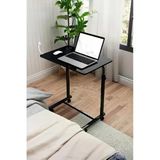 Eğim Yüksekliği Ayarlanabilir Tekerlekli Laptop Masası