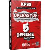 Eğit Akademi KPSS Genel Kültür Genel Yetenek Operasyon 5+1 Deneme - Mehmet Eğit