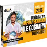 Eğit Akademi Mehmet Eğit 2026 MEB-AGS KPSS Haritalar ve Hafıza Teknikleriyle Coğrafya