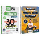 Eğit + İndeks 2026 KPSS Coğrafya Amiral Soru Bankası + 30 Deneme 2 li Set - Mehmet Eğit, Alican Demir Eğit + İndeks Akad