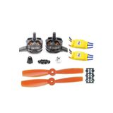 eğiteklab 2 Adet Mt2204 2300kv Fırçasız Motor Cw/ccw + 5045 Pervane + 20a Esc