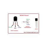 eğiteklab 5 Adet Bc 547 Npn Transistör