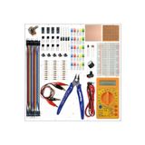 Eğiteklab Breadboard Temel Elektronik Seti +DT830D Multimetre + Yankeski