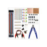 Eğiteklab Breadboard Temel Elektronik Seti + Plato Yankeski