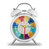 Eğitici Çocuk Alarm Saati | Kolay Okuma, Renkli Tasarım Ve Sessiz Mekanizma