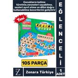 Eğitici Dil Bilgisi Mantık Yürütme Becerisi Geliştirici Eğlenceli Takım Grup KELİME OYUNU